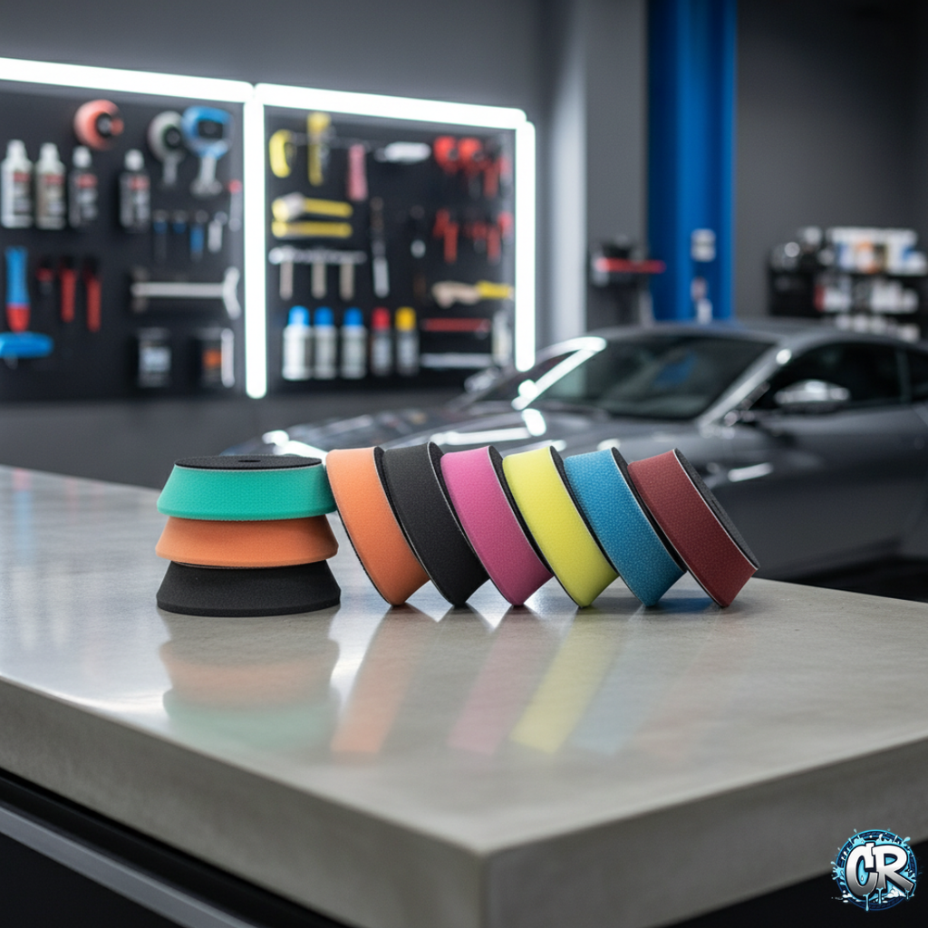 Kit de Almohadillas de Pulido Detailing 3” (80 mm)