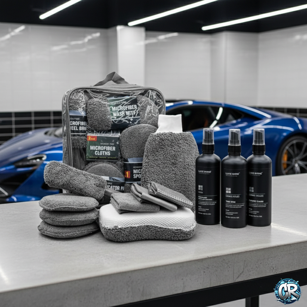 Kit de Limpieza de Autos CleanRide™ 9 en 1
