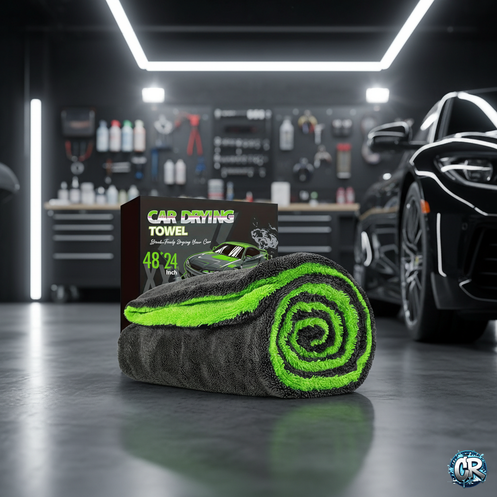 CleanRide™ – Toalla de Secado Automotriz Premium 1400GSM