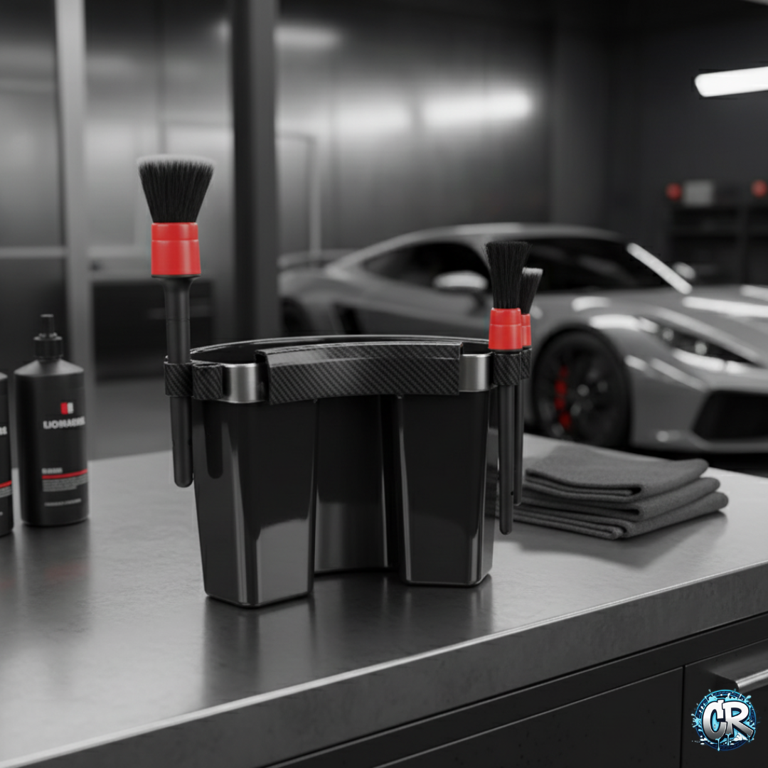 Cubo Organizador de Brochas CleanRide – Detailing de Coches
