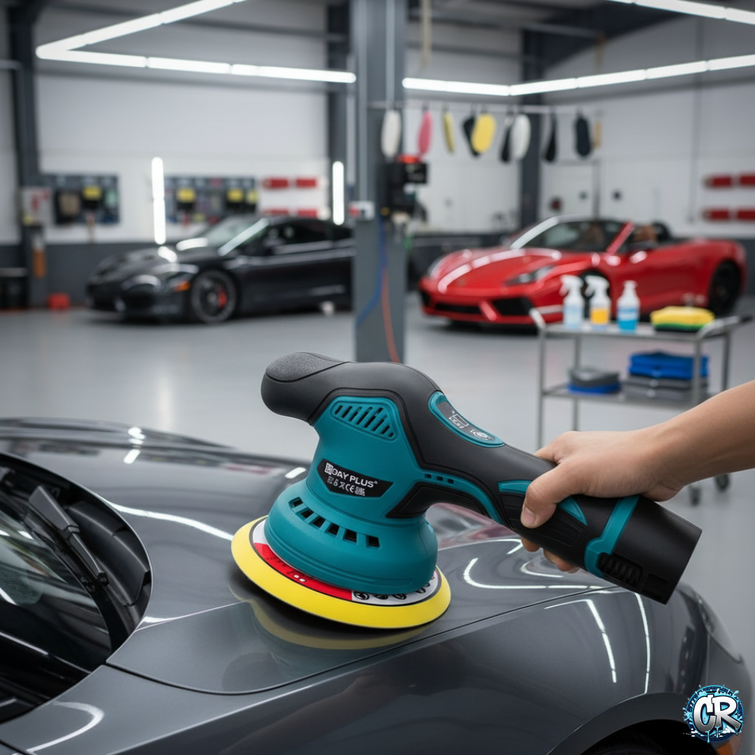 Pulidora de Coche Inalámbrica – Brillo Profesional Sin Complicaciones