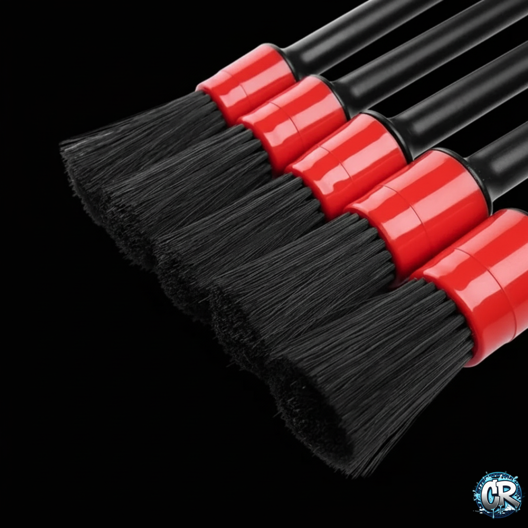 KIT DE BROCHAS PARA DETALLAR COCHES-CLEANRIDE