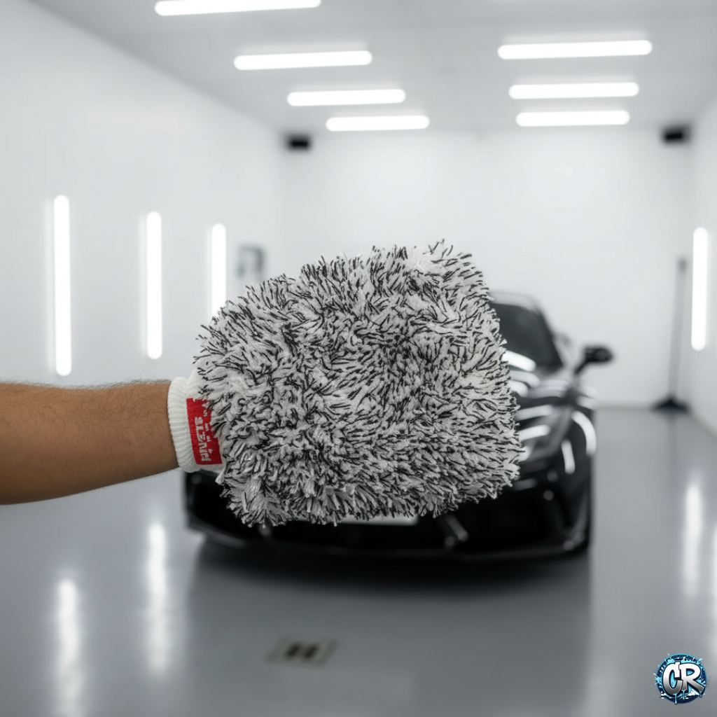 Guante para Lavado Exterior Microfibra - LvlUp