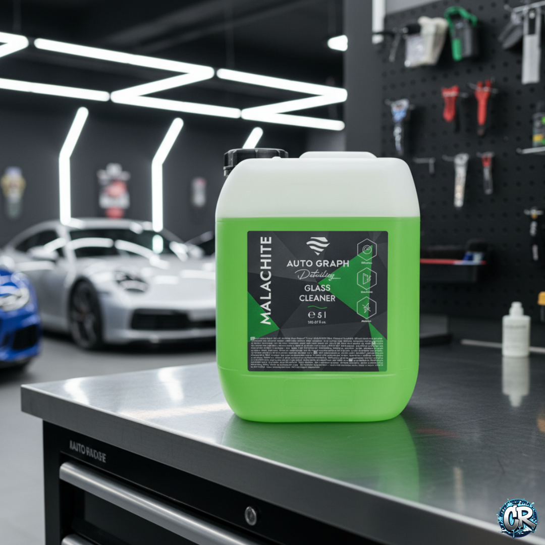 MALACHITE Glass Cleaner AutoGraph – Cristales impecables, acabado profesional