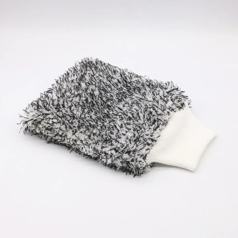 Cleaning Gloves Car  Soft Microfiber Wash High Density Scratch Free Gloves Car Wash Car Accessories accesorios