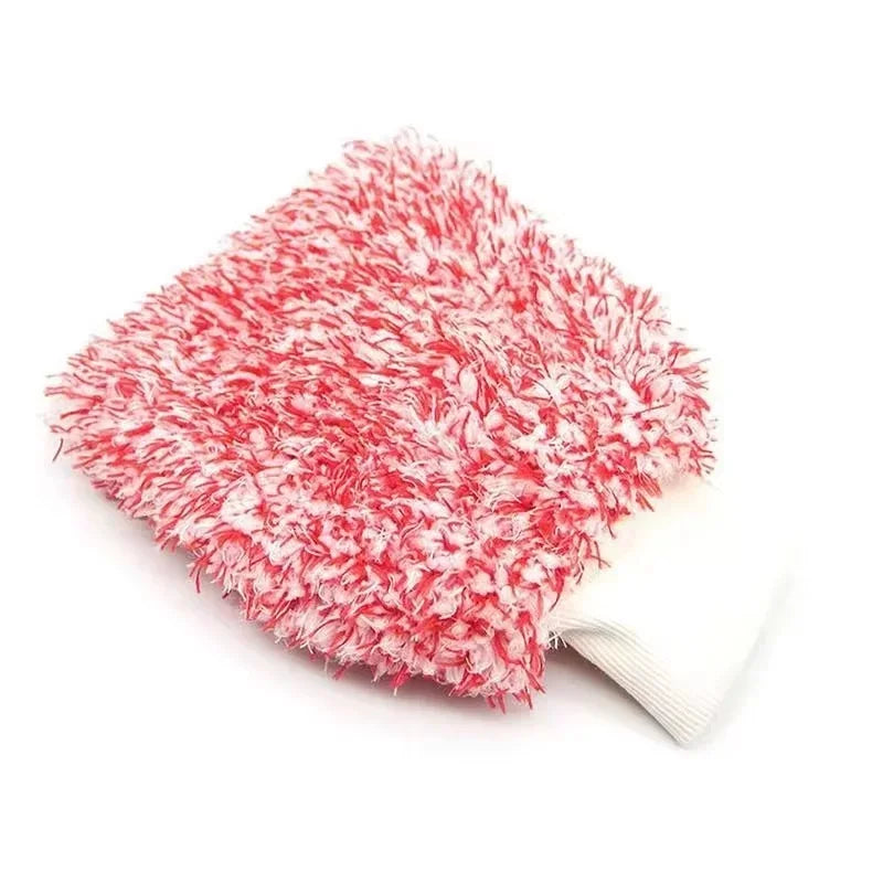 Cleaning Gloves Car  Soft Microfiber Wash High Density Scratch Free Gloves Car Wash Car Accessories accesorios