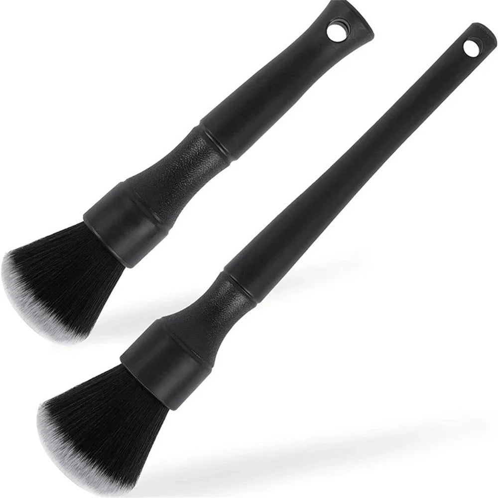 Ultra-Soft car detailing tools detailing brush Auto Interior Detail Brush Synthetic Boars Hair for car cleaning accessories