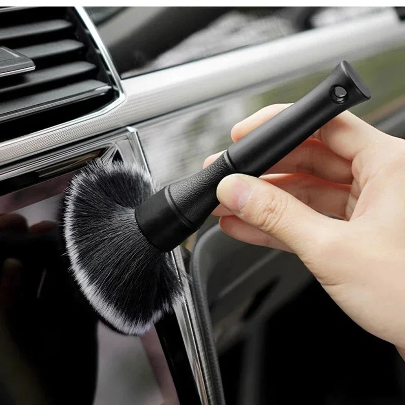 Ultra-Soft car detailing tools detailing brush Auto Interior Detail Brush Synthetic Boars Hair for car cleaning accessories