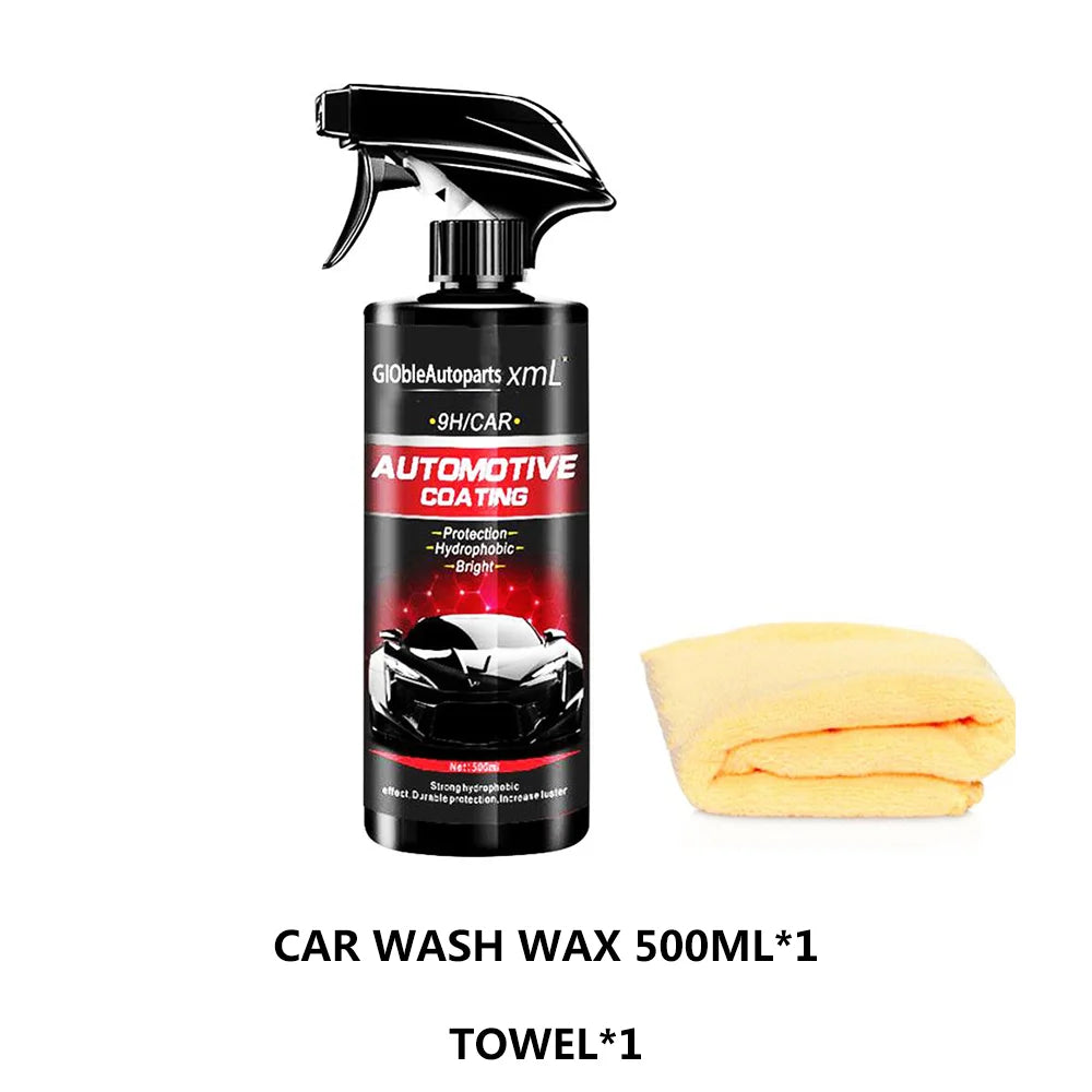 For Car 500ML 9H Hardness Car Detailing Ceramic Coating Car Products Ceramic Coating Nano Glass Plated Crystal Car Polish