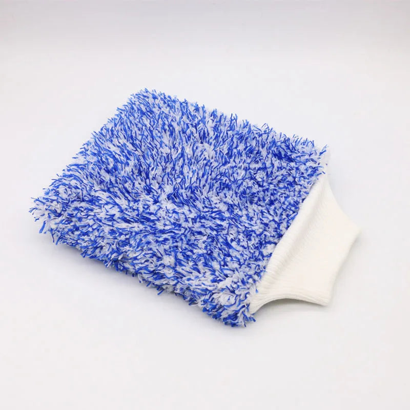 Cleaning Gloves Car  Soft Microfiber Wash High Density Scratch Free Gloves Car Wash Car Accessories accesorios