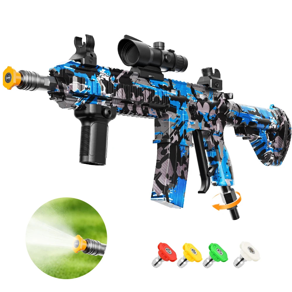 Heavy Duty High Pressure Power Washer Gun - Quick Connect Plug