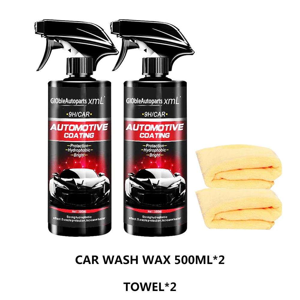 For Car 500ML 9H Hardness Car Detailing Ceramic Coating Car Products Ceramic Coating Nano Glass Plated Crystal Car Polish