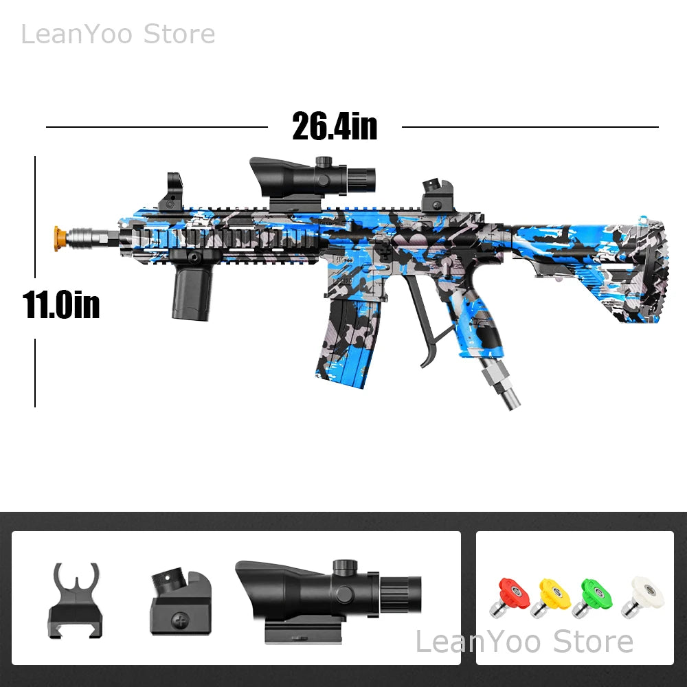 Heavy Duty High Pressure Power Washer Gun - Quick Connect Plug