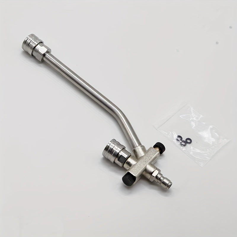 Professional 4000PSI Dual Lance Pressure Washer Wand - Stainless Steel