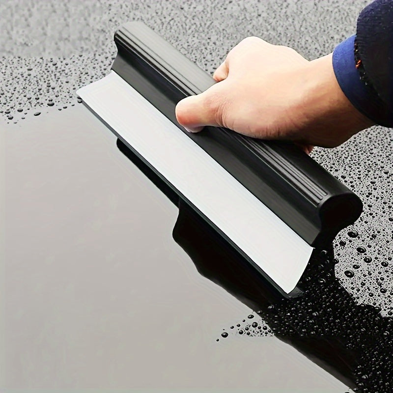 Silicone Car Wash Squeegee - Gentle on Paint, Windshield & Window Cleaner Tool