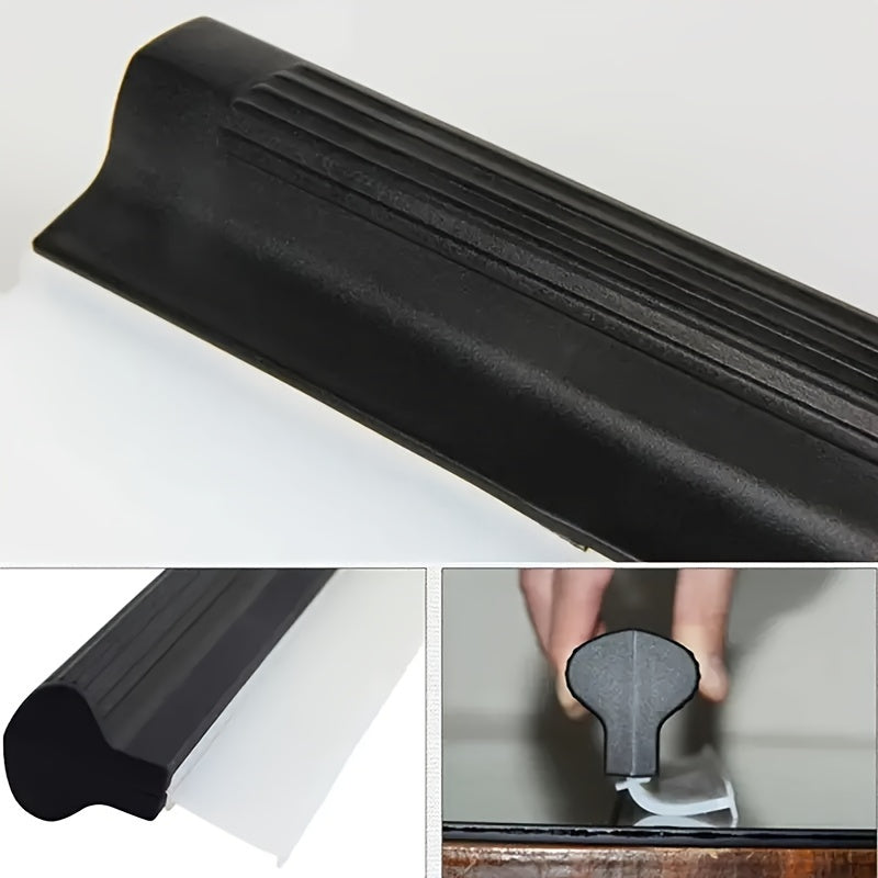 Silicone Car Wash Squeegee - Gentle on Paint, Windshield & Window Cleaner Tool